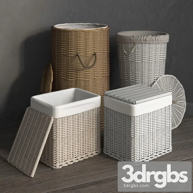 Baskets 1 3D Model Download