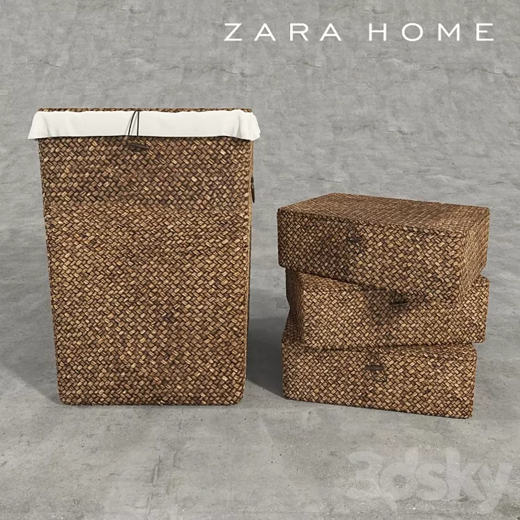 Baskets ZARA HOME 3D Model