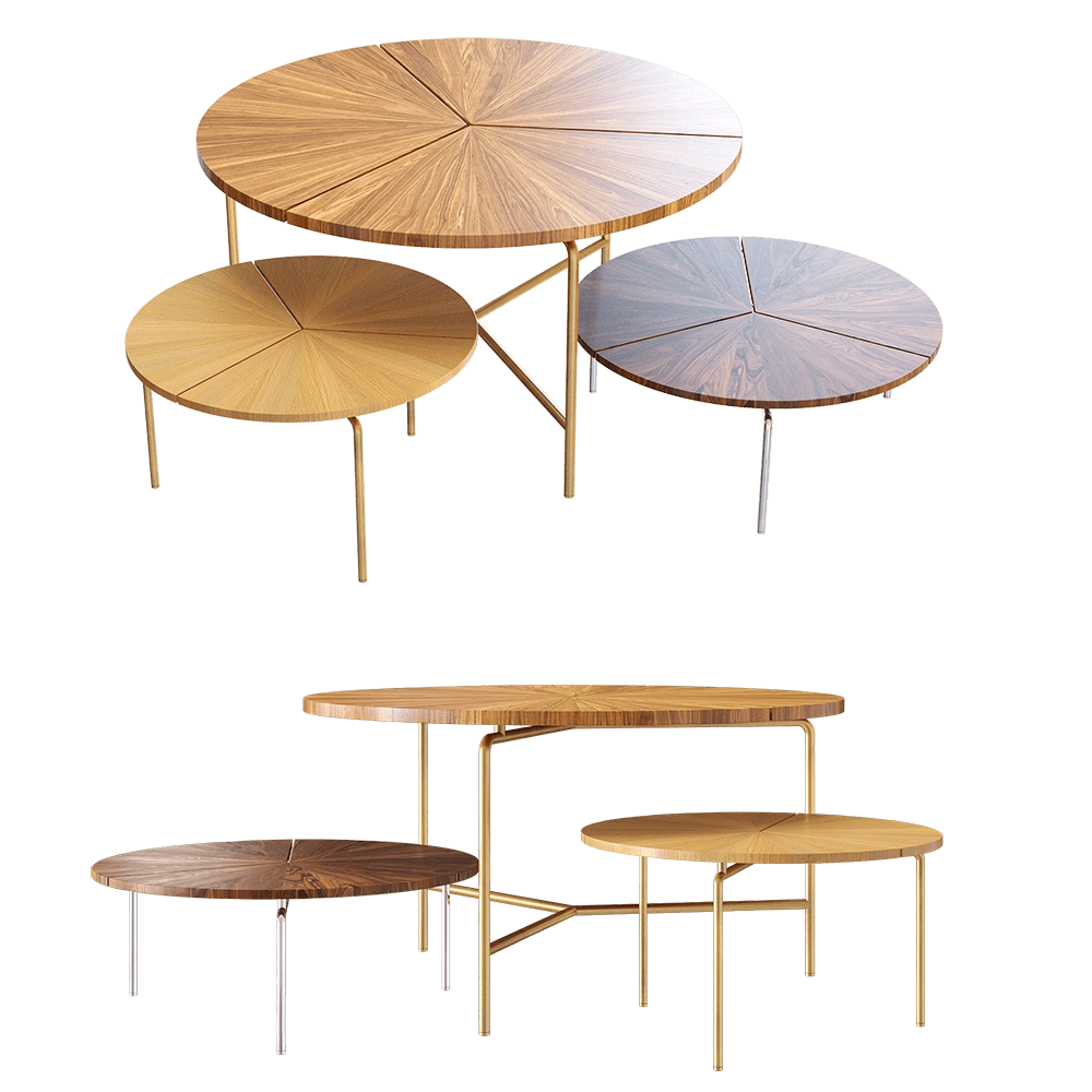 BassamFellows – Collection Circular Table 3D Model BassamFellows – Collection Circular Table 3D Model