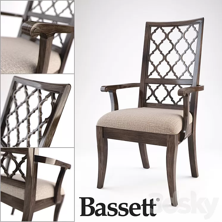 Bassett Emporium Arm Chair 3D Model