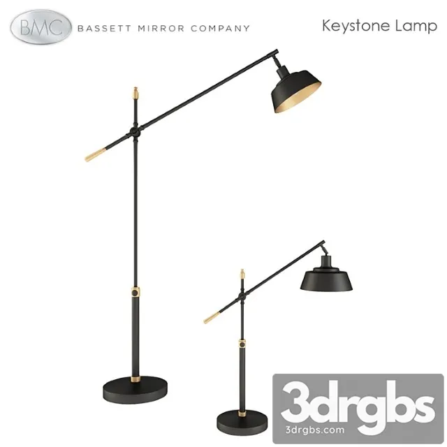 Bassett Mirror Keystone Lamp 3D Model Download