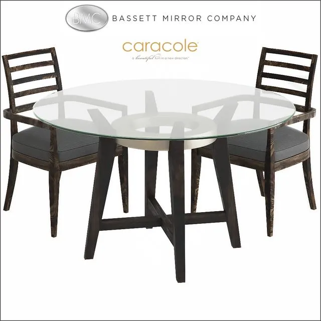Bassett Mirror Thoroughly Modern Elston Dining Table 3D Model Bassett Mirror Thoroughly Modern Elston Dining Table 3D Model