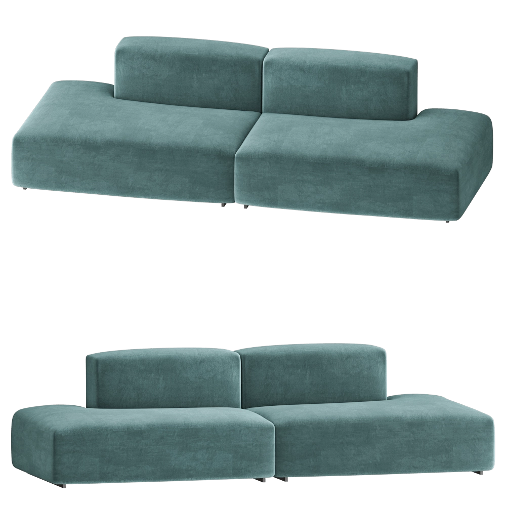 BASTA – Sofa Cubi Studio Open Ends 3D Model BASTA – Sofa Cubi Studio Open Ends 3D Model