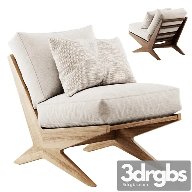 Bastian Chair By Four Hands 3D Model Download Bastian Chair By Four Hands 3D Model Download