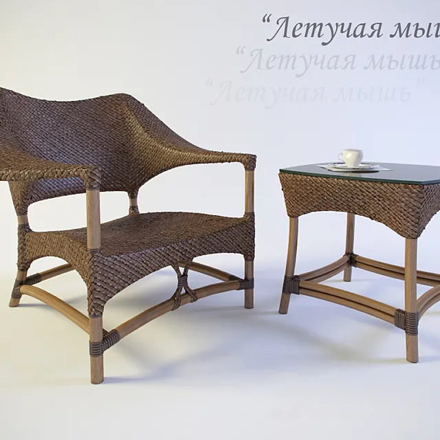 Bat 3D Model Bat 3D Model