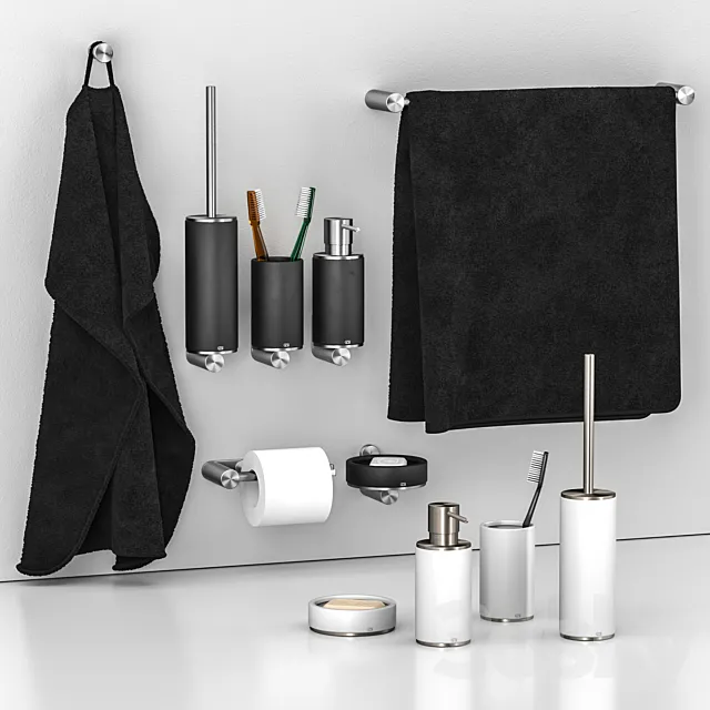 Bath Accessories Gessi 316 3D Model