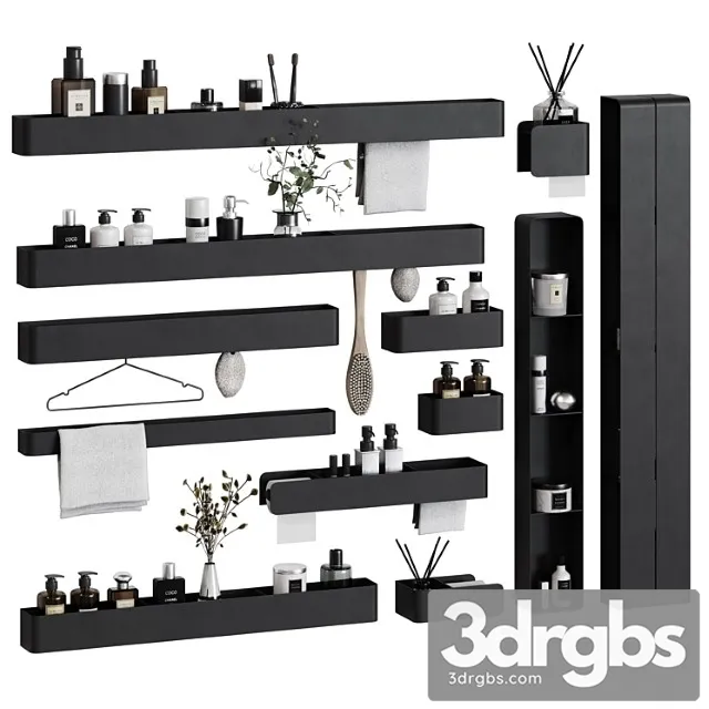 Bath Accessories Tezza 01 3D Model Download