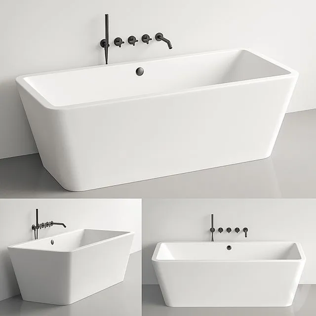 Bath Azzurra Build 3D Model