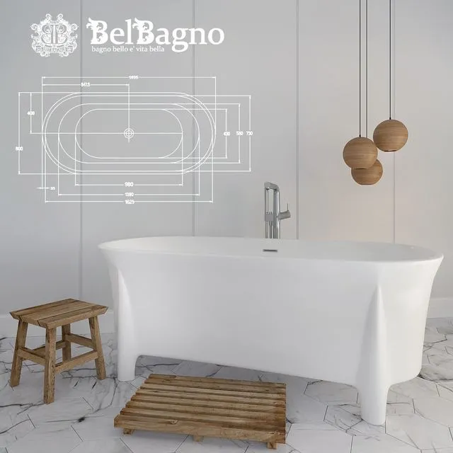 Bath BelBagno 3D Model