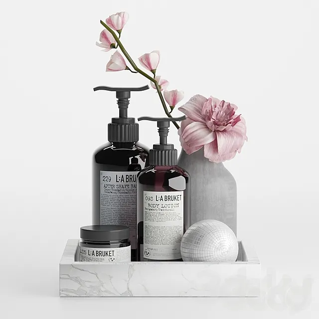 bath decor 3DModel bath decor 3DModel