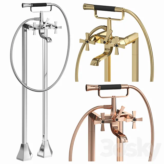 Bath faucet Cisal Cherie 3D Model