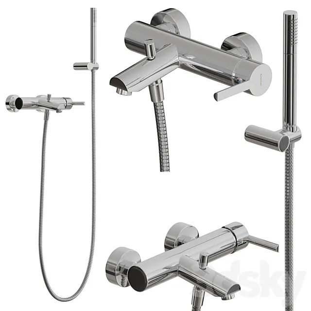 Bath lever mixer Ramon Soler DRAKO 3305D 3D Model