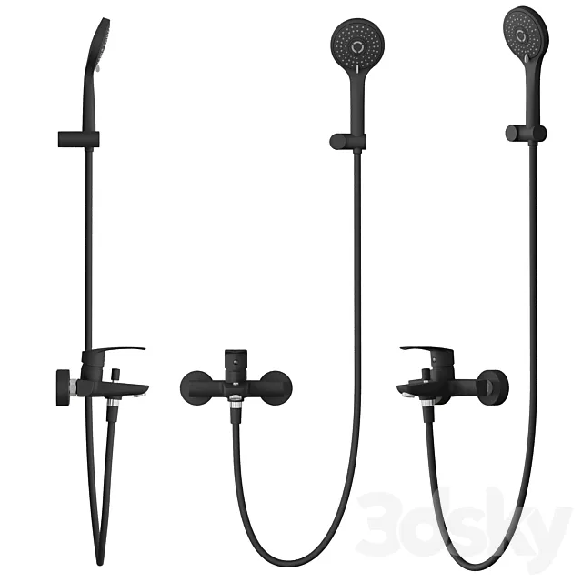 Bath lever mixer Ramon Soler NEW FLY 570502BT 3D Model