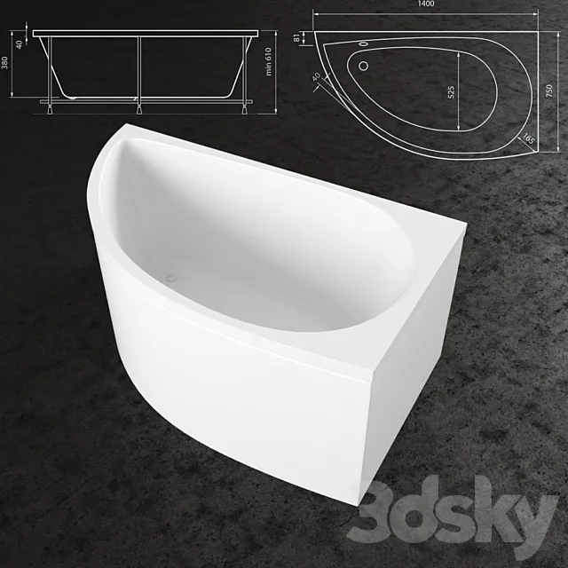 Bath Lospa 3D Model