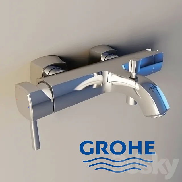 Bath mixer Grohe 3DModel