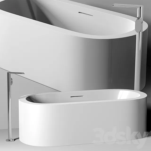 Bath Planit Ooh! Bath & Graff Phase faucet 3DModel