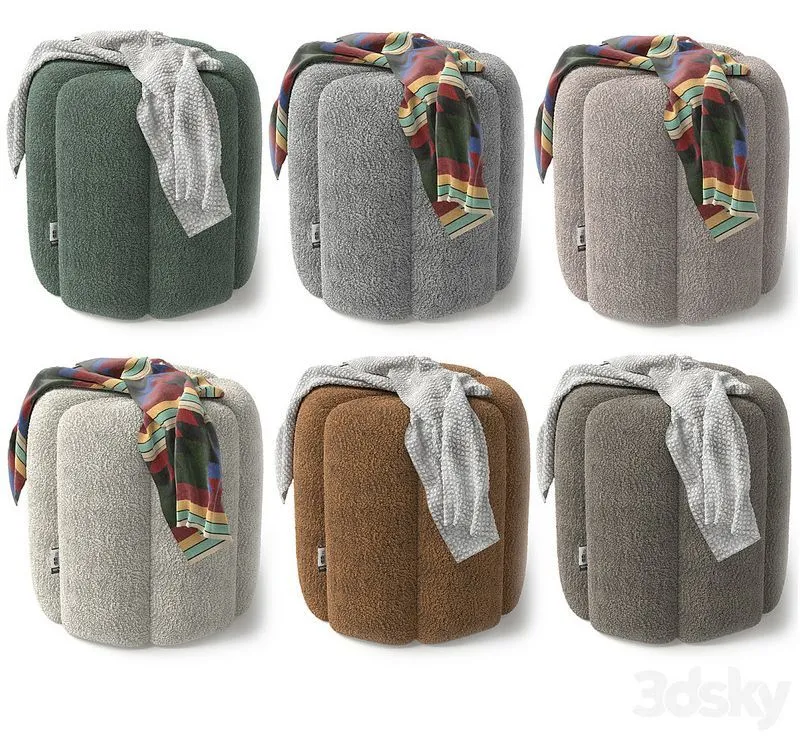 Bath pouf 3D Model Bath pouf 3D Model