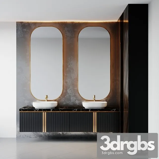 Bath set 11 3D Model Download Bath set 11 3D Model Download