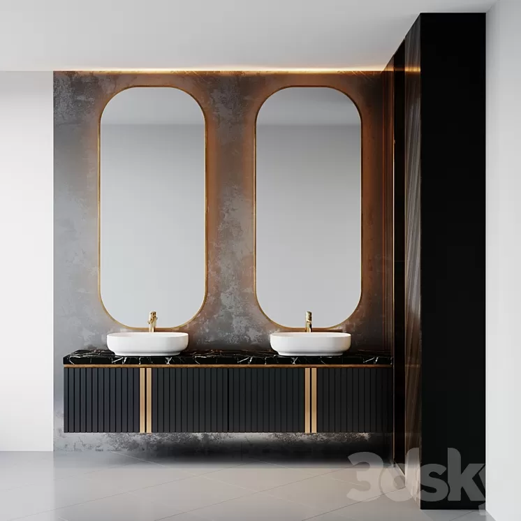 bath set 11 3D Model bath set 11 3D Model