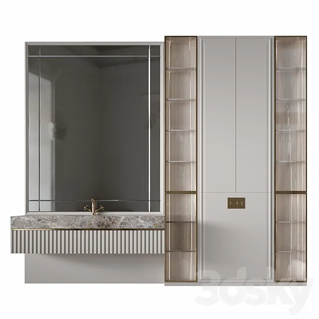 Bath set 13 3D Model Bath set 13 3D Model