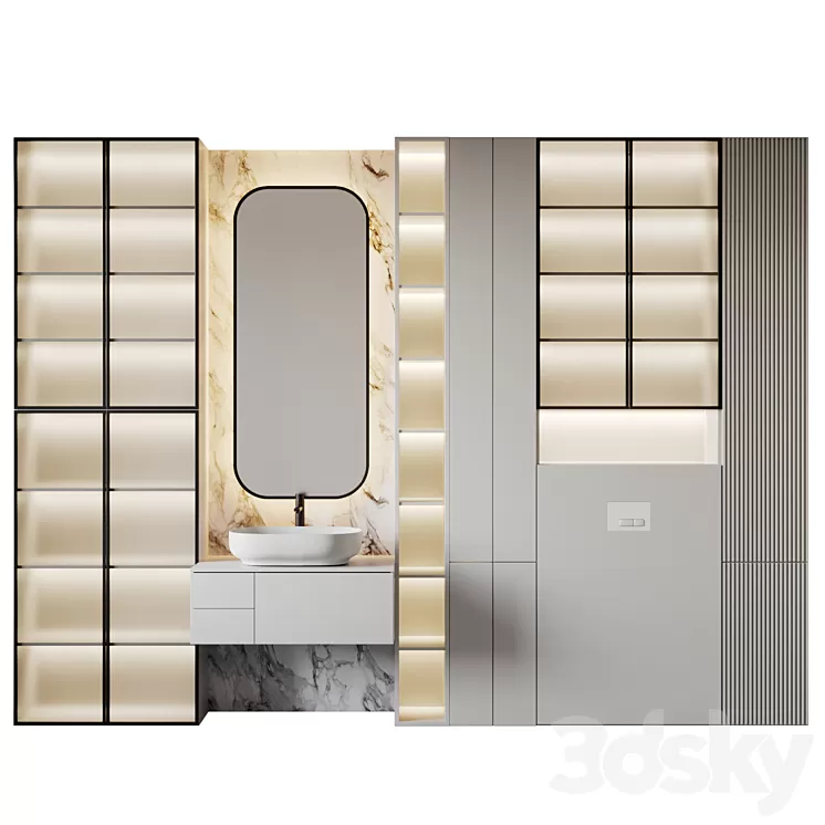 bath set 26 3D Model bath set 26 3D Model