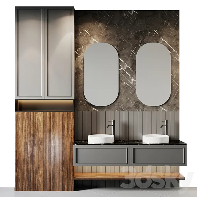 bath set 29 3D Model bath set 29 3D Model