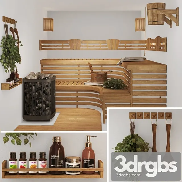 Bath set 3D Model Download