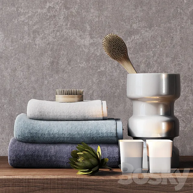 Bath Set 3DModel Bath Set 3DModel