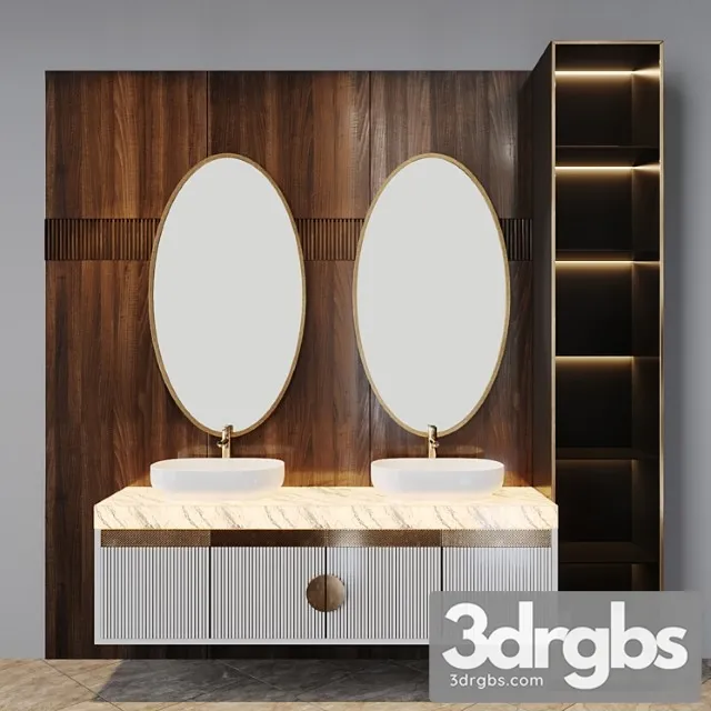 Bath Set 5 1 3D Model Download