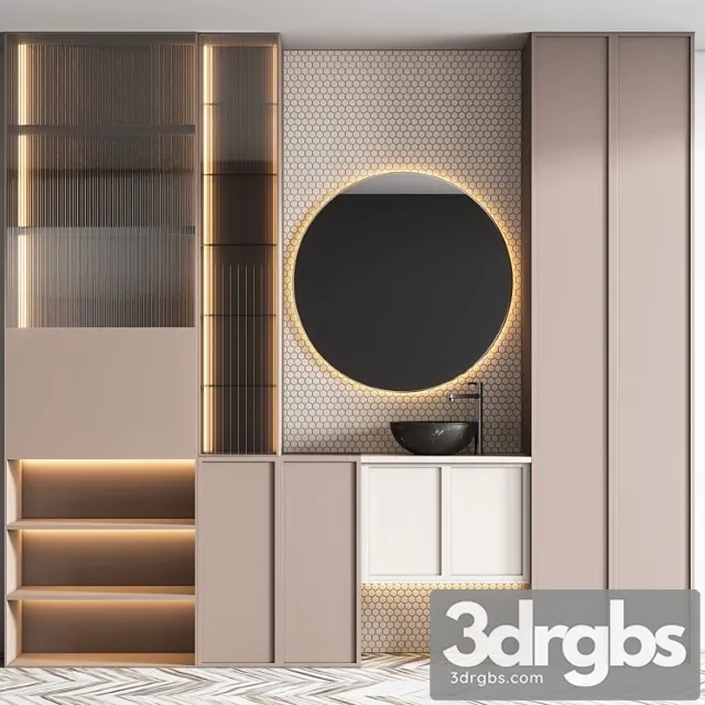 Bath set 5 3D Model Download