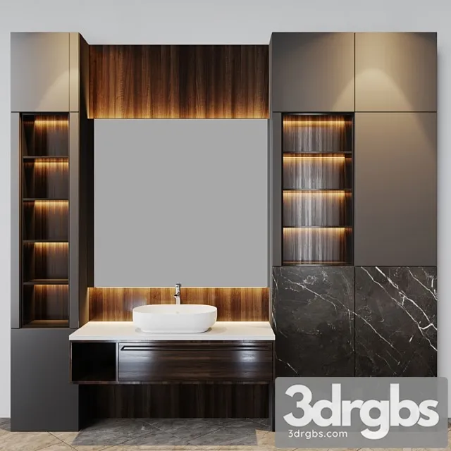 Bath set 93 3D Model Download