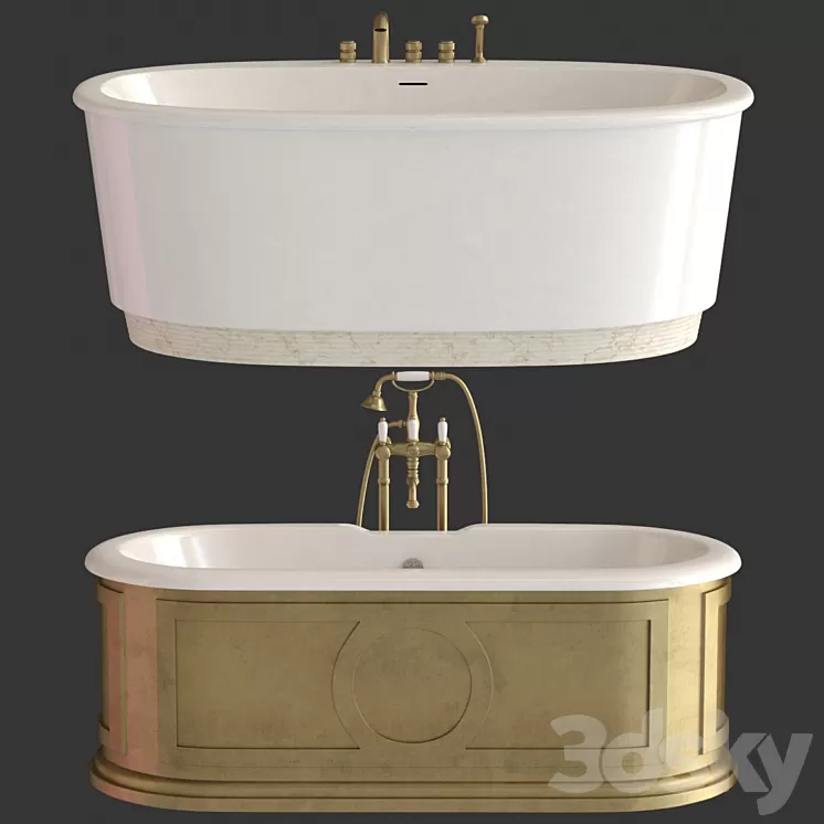 Bath set Devon & Devon 3D Model