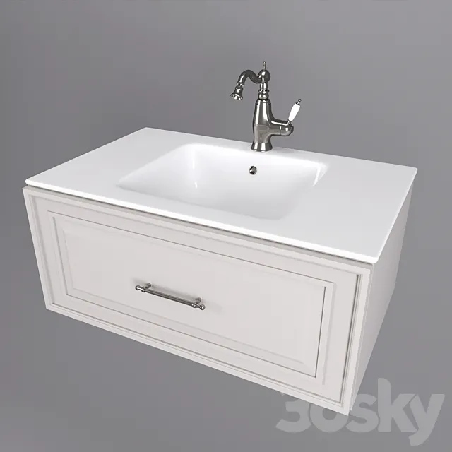 Bath Set №2 3D Model Bath Set №2 3D Model