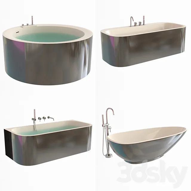Bath set REXA DESIGN 3DModel