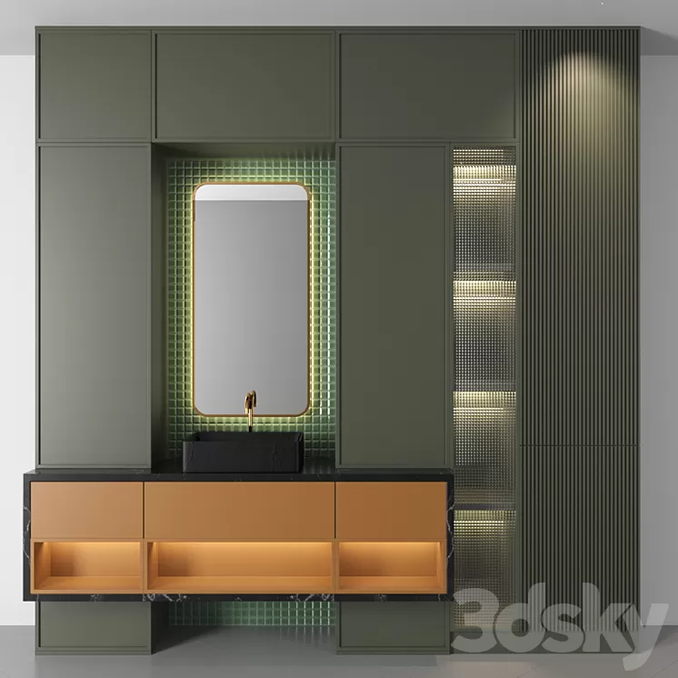 Bath set RPM 01 3D Model Bath set RPM 01 3D Model