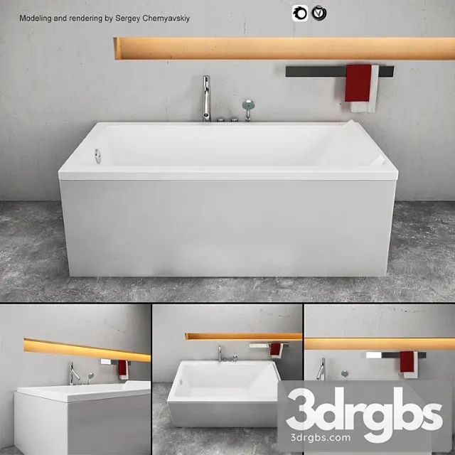 Bath Starck 3D Model Download