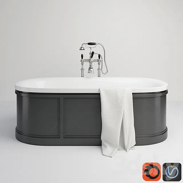Bath Traditional Bathrooms CAMBRIDGE 3D Model