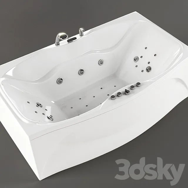 Bath Triton Oscar 3D Model