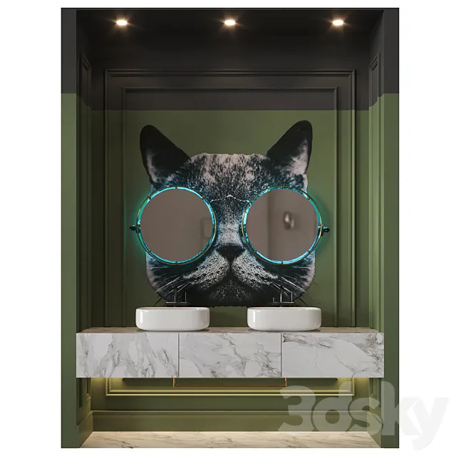 Bath_set_03 3DModel Bath_set_03 3DModel