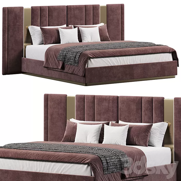 Batha II bed by Evanyrouse 3D Model Free Download