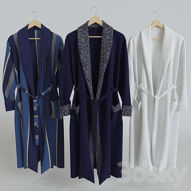 Bathrobe 3D Model Bathrobe 3D Model