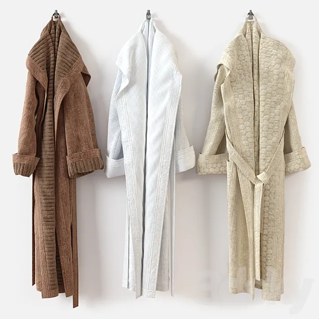 Bathrobe m01-2 3DModel Bathrobe m01-2 3DModel