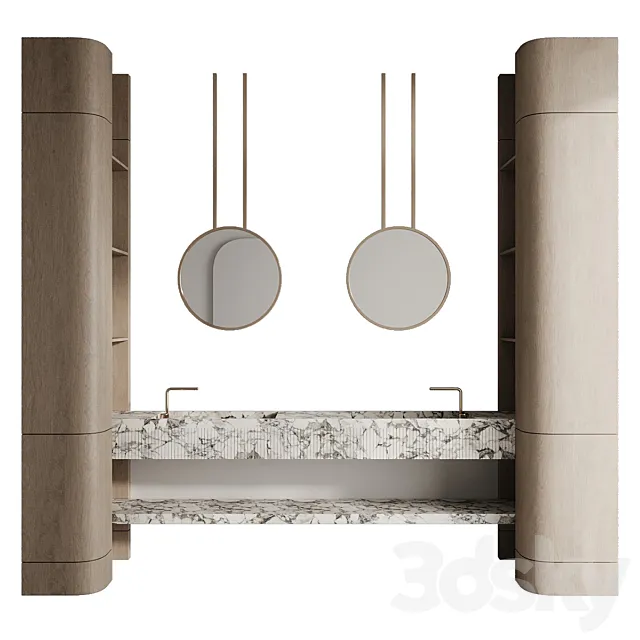 Bathroom 001 3D Model Bathroom 001 3D Model