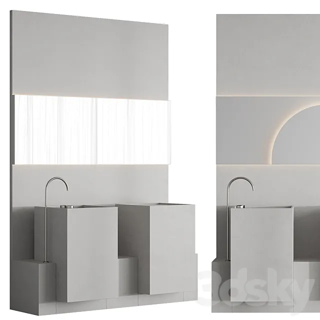 Bathroom 010 3D Model