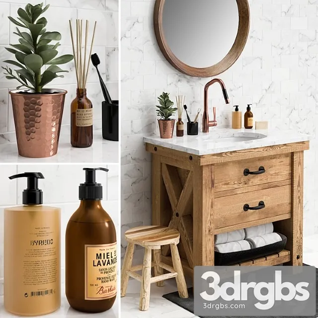 Bathroom 12 3D Model Download