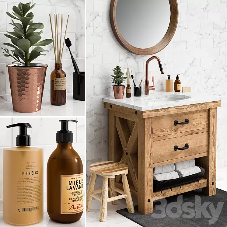 Bathroom 12 3D Model Bathroom 12 3D Model