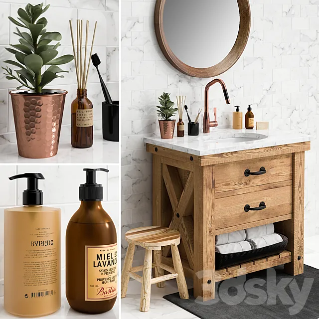 Bathroom 12 3DModel Bathroom 12 3DModel