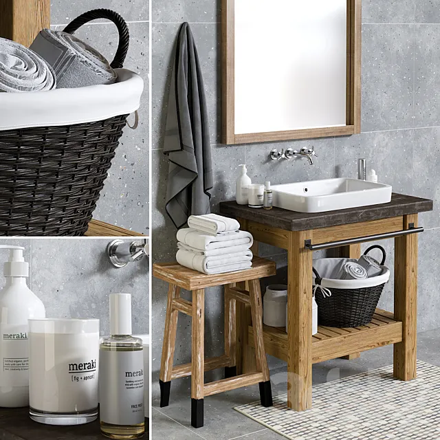 Bathroom 13 3D Model Bathroom 13 3D Model