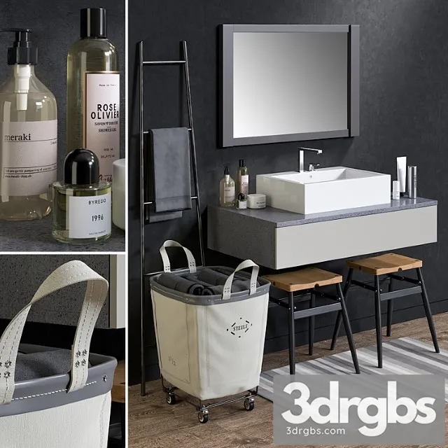 Bathroom 15 3D Model Download