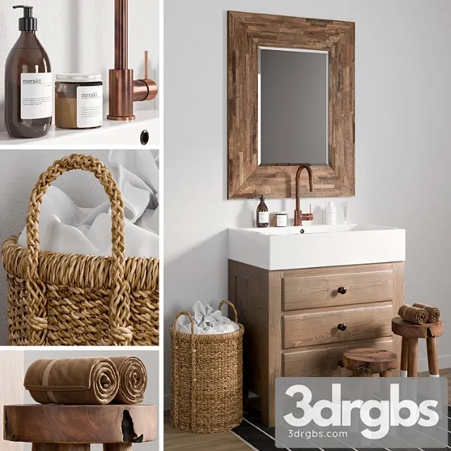 Bathroom 8 3D Model Download